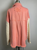 Pol Pink Denim Jacket, S