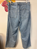 Old Navy Baggy Wide Leg 29.5" Inseam Jeans, 12