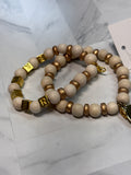Cadella's Stretch "Baller" Bracelets, Set of 2