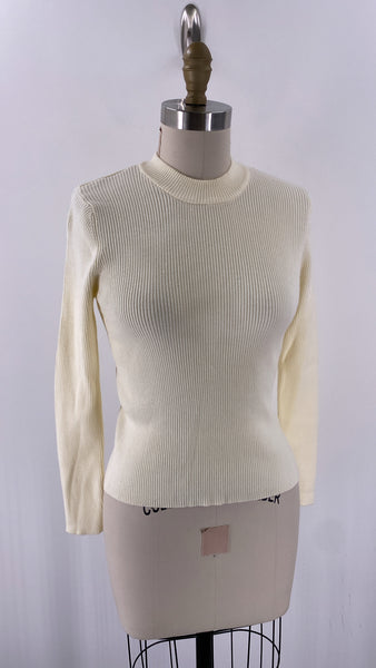 New Lascana Ivory Fitted Sweater, 10