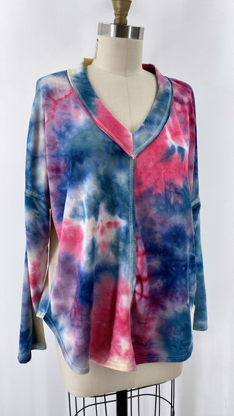 Moa Moa Tie Dye Top, 1X