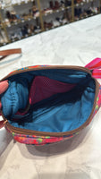 Natural Life Pink Floral Crossbody Bag, 7"x5"