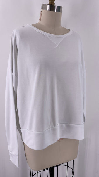 Nike White Back Cutout Sweatshirt, XL