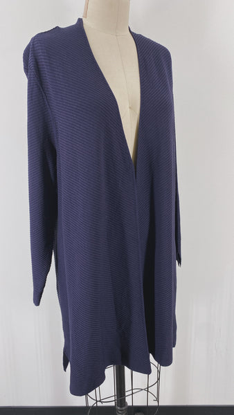 Charter Club Blue Cardigan, XL