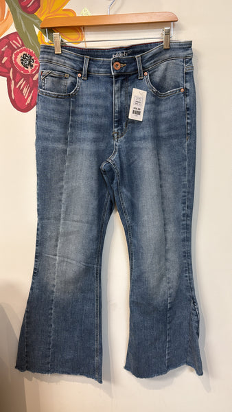 Edgely High Rise Flare Jeans, 12