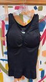 New Woman Ocean Black Instashaper Cami Top, XXL