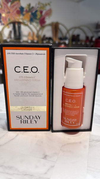 New Sunday Riley C.E.O. 15% Vitamin C Brightening Serum, 1oz (retail $85)
