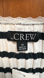 J. Crew Black Stripe Tank, 2X