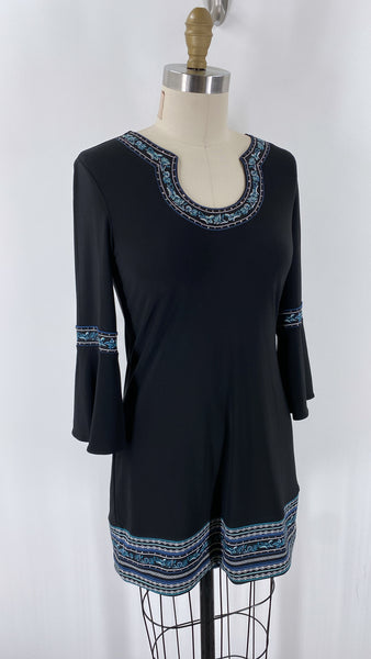 White House Black Market Black Mini Dress, XS