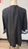 Chico's Black Linen Jacket, 20/22