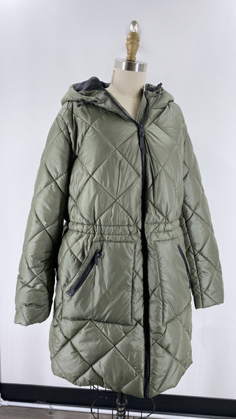 Sebby Collection Green Coat Jacket, 2X