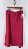 Pink Silky Skirt, XXL