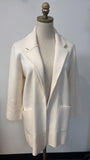 J. Crew White/Ivory Sweater, S