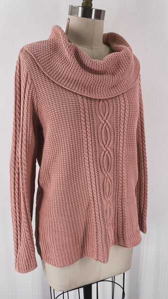 Jeanne Pierre Pink Sweater, M