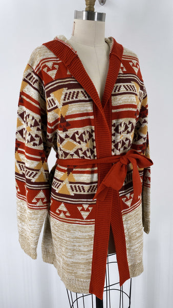 Wrangler Belted Cardigan, L