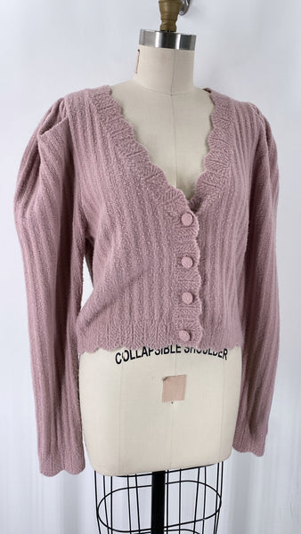 Lalavon Button Front Cardigan, L