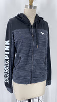 Victoria's Secret Black Hoodie Cardigan, M