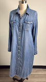 Reba Chambray Dress, L