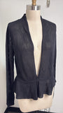 New White House Black Market Black Open Stitch Sweater, L