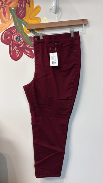 Talbots Slim Ankle Jeans, 20W Petite
