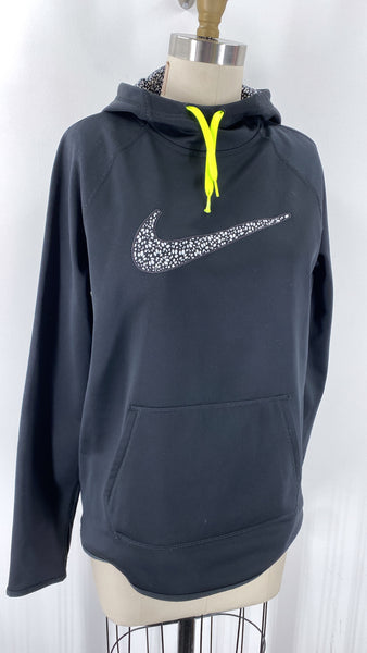 Nike Black Hoodie Sweatshirt, M