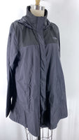 The North Face Black Nylon Hooded Jacket, L