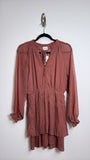 Peach Love Pink Dress, M