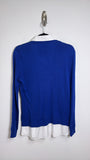 Lauren Ralph Lauren Blue Sweater, M