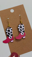 Cowboy Boots  Earrings