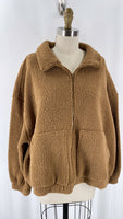 Old Navy Brown Zip Front Pocket Jacket, 2X