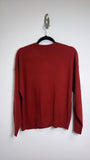 New Loft Red Sweater, L
