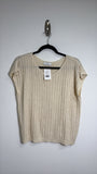 Sadie & Sage Cream Sweater, L