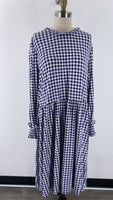 Draper James Blue Gingham Dress, 2X