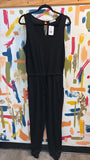 Kirundo 28" Inseam Black Jumpsuit, L