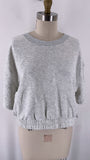 New Yogalicious Gray Scuba Top, XL