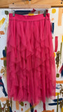 Sincerely Jules Pink Tulle Skirt, L