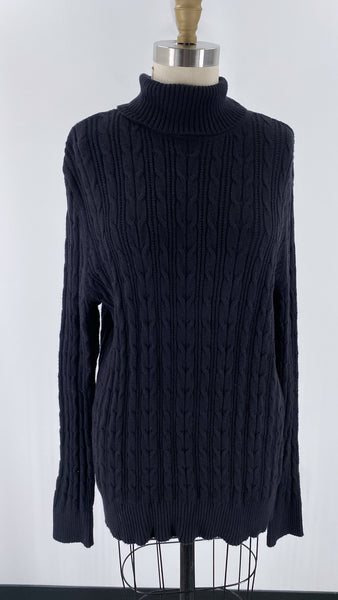 St. John's Bay Black Sweater, XXL