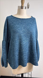 Pixi + Ivy Blue Sweater, L