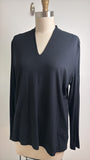 Talbots Black Top, XL