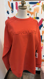 New Alphalete Orange Sweatshirt, L (mens)
