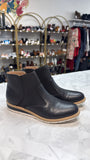 Kelly & Katie Black Leather Arlo Shoes, 7.5