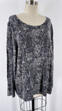 Talbots Snake Print Sweater, 1X