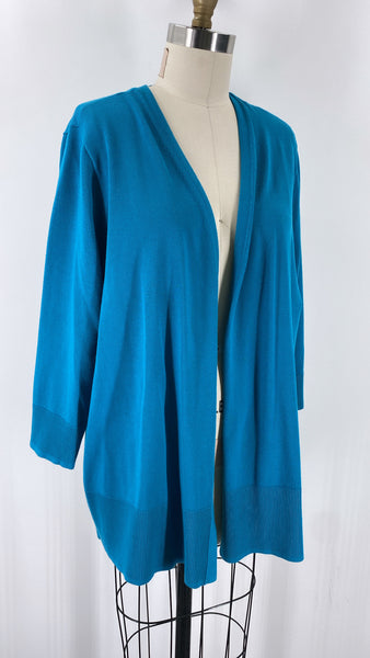 Lane Bryant Blue Cardigan, 18/20