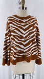 Nine West Animal Print Sweater, M