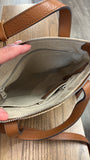 Brighton Briana Straw Tote Butterfly Crossbody Bag, 11"x10"