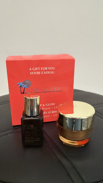 New Estee Lauder 2pc Get Up & Glow Kit