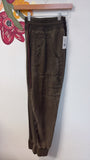 Anthropologie Green 27" Inseam Jogger Pants, XL