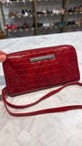 Brighton Red Crossbody Wallet
