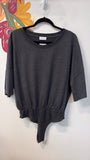 Pink Lily Black Bodysuit, XL