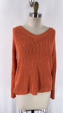 Soft Surroundings Orange Sweater, XS